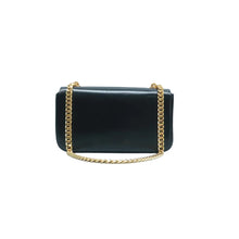 Load image into Gallery viewer, CELINE Triomphe Canvas Shoulder Bag Black