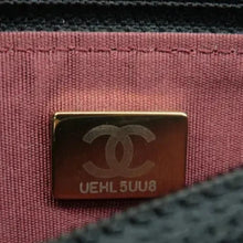 Load image into Gallery viewer, CHANEL Wallet on Chain WOC Leather Crossbody Bag Black