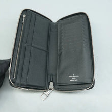 Load image into Gallery viewer, LOUIS VUITTON Zippy Damier Graphite Canvas Wallet Black