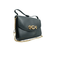 Load image into Gallery viewer, Gucci  Zumi Smooth Calfskin Small Top Handle Shoulder Bag Black