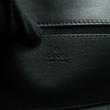 Load image into Gallery viewer, GUCCI GG Marmont Patent Leather Shoulder Bag Black