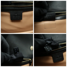 Load image into Gallery viewer, Gucci Interlocking Leather Shoulder Bag Black