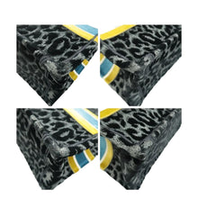 Load image into Gallery viewer, Christian Dior Book Velvet Embroidered Medium Leopard Tote Bag Multicolour