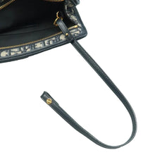 Load image into Gallery viewer, Christian Dior 30 Montaigne Aphrodite Oblique Jacquard Clutch Navy Blue