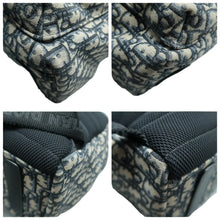Load image into Gallery viewer, Christian Dior Oblique Rider Fabric Backpack Bag Blue