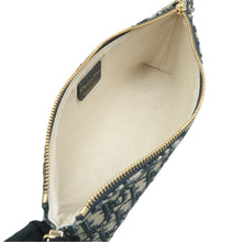 Load image into Gallery viewer, Christian Dior Fabric Shoulder Bag Blue