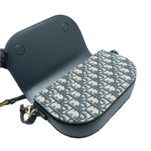 Load image into Gallery viewer, Christian DIOR CD Signature Fabric Shoulder Bag Blue