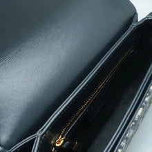 Load image into Gallery viewer, Christian DIOR CD Signature Fabric Shoulder Bag Blue