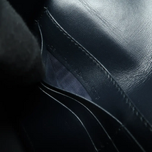 Load image into Gallery viewer, Christian Dior Signature Fabric Satchel Bag Blue