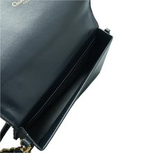 Load image into Gallery viewer, Christian Dior Signature Fabric Satchel Bag Blue
