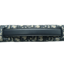 Load image into Gallery viewer, Christian Dior Signature Fabric Satchel Bag Blue