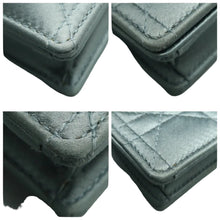 Load image into Gallery viewer, Christian Dior Lady Dior Cannage Lambskin Chain Shoulder Bag Cloud Blue