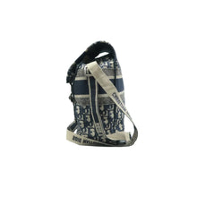 Load image into Gallery viewer, Christian Dior Diorcamp Fabric Shoulder Bag Blue