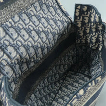 Load image into Gallery viewer, Christian Dior Diorcamp Fabric Shoulder Bag Blue