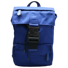 Load image into Gallery viewer, FENDI Cloth Backpack Bag Blue