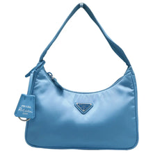 Load image into Gallery viewer, PRADA Re-edition Fabric Tote Bag Blue