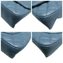 Load image into Gallery viewer, CHANEL 2.55 Leather Shoulder Bag Blue