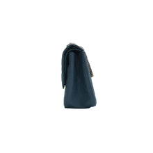 Load image into Gallery viewer, CHANEL 2.55 Leather Shoulder Bag Blue