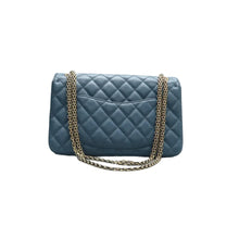 Load image into Gallery viewer, CHANEL 2.55 Leather Shoulder Bag Blue