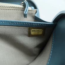 Load image into Gallery viewer, CHANEL Leather Wallet Blue