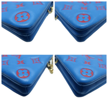 Load image into Gallery viewer, Louis Vuitton Coussin Leather Shoulder Bag Blue