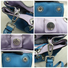 Load image into Gallery viewer, Christian Dior VIP Leather Satchel Bag Blue