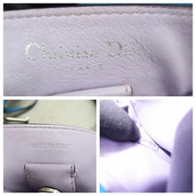 Load image into Gallery viewer, Christian Dior VIP Leather Satchel Bag Blue