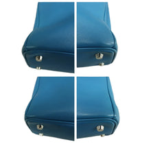 Load image into Gallery viewer, Christian Dior VIP Leather Satchel Bag Blue