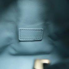 Load image into Gallery viewer, Christian Dior Diortravel Nomad Calfskin Macrocannage Small Pouch Horizon Blue