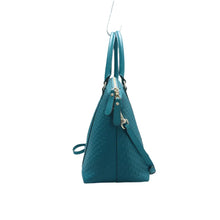 Load image into Gallery viewer, GUCCI Dome Leather Satchel Bag Blue