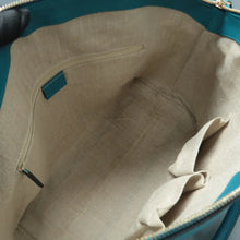 Load image into Gallery viewer, GUCCI Dome Leather Satchel Bag Blue