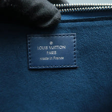 Load image into Gallery viewer, LOUIS VUITTON Double Zip Monogram Canvas Shoulder Bag Blue