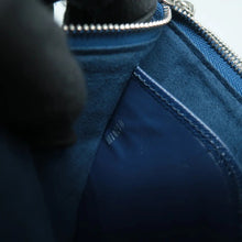 Load image into Gallery viewer, LOUIS VUITTON Double Zip Monogram Canvas Shoulder Bag Blue