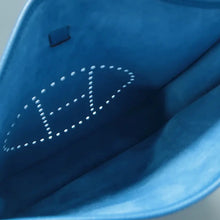 Load image into Gallery viewer, HERMES Evelyne Leather Shoulder bag Blue