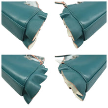 Load image into Gallery viewer, Fendi Mini Peekaboo Leather Satchel Bag Blue