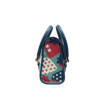 Load image into Gallery viewer, Gucci GG Strawberry Leather Shoulder Bag Blue