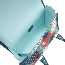 Load image into Gallery viewer, Gucci GG Strawberry Leather Shoulder Bag Blue