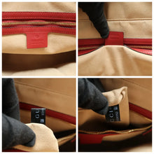 Load image into Gallery viewer, Gucci Blooms Medium Zippered GG Supreme Monogram Bucket Tote Blue