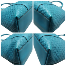 Load image into Gallery viewer, Gucci Leather Satchel Bag Blue