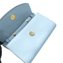 Load image into Gallery viewer, GUCCI Leather Satchel Bag Blue