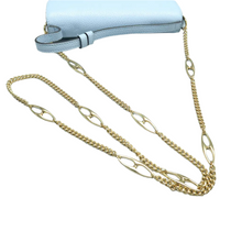 Load image into Gallery viewer, GUCCI Leather Satchel Bag Blue