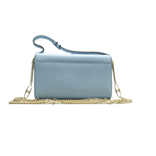 Load image into Gallery viewer, GUCCI Leather Satchel Bag Blue