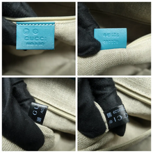 Load image into Gallery viewer, GUCCI Leather Satchel Bag Blue