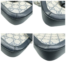 Load image into Gallery viewer, Gucci Horsebit 1955 GG Supreme Monogram Shoulder Bag Black