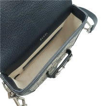 Load image into Gallery viewer, Gucci Horsebit 1955 GG Supreme Monogram Shoulder Bag Black