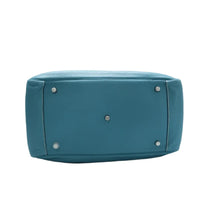 Load image into Gallery viewer, Hermes Lindy Leather Satchel Bag Blue