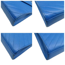 Load image into Gallery viewer, LOUIS VUITTON Envelope Leather Shoulder Bag Blue