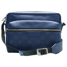 Load image into Gallery viewer, Louis Vuitton Outdoor Monogram Canvas Shoulder Bag Blue