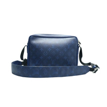 Load image into Gallery viewer, Louis Vuitton Outdoor Monogram Canvas Shoulder Bag Blue