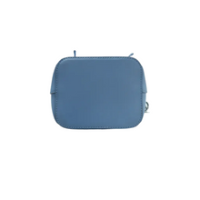 Load image into Gallery viewer, Fendi Mon Tresor Leather Satchel Bag Blue